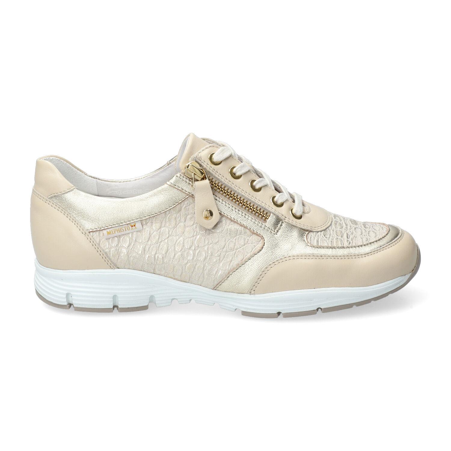 lacets femme modèle Ylona Sable clair - Mephisto